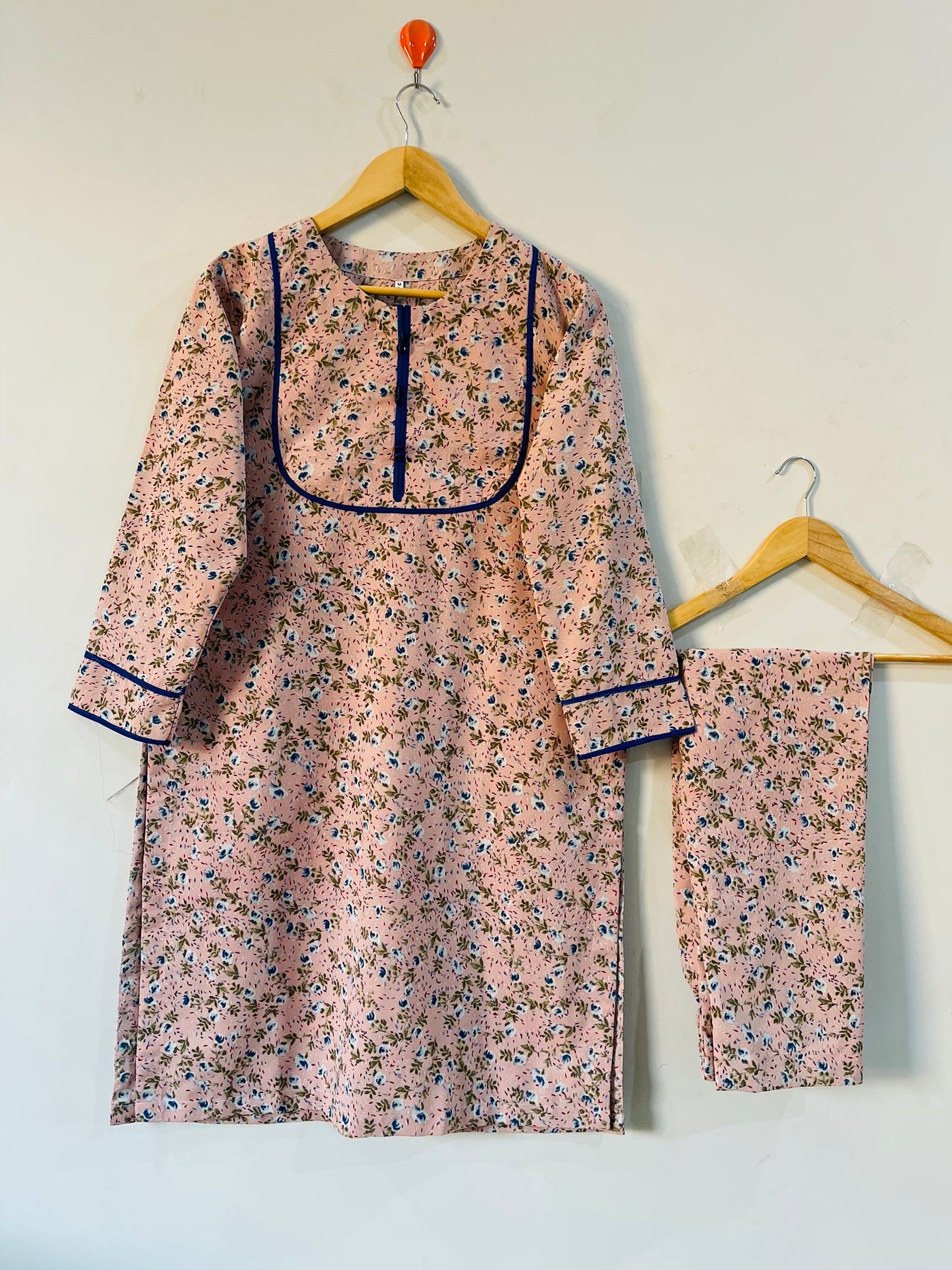 2 pec printed georgette