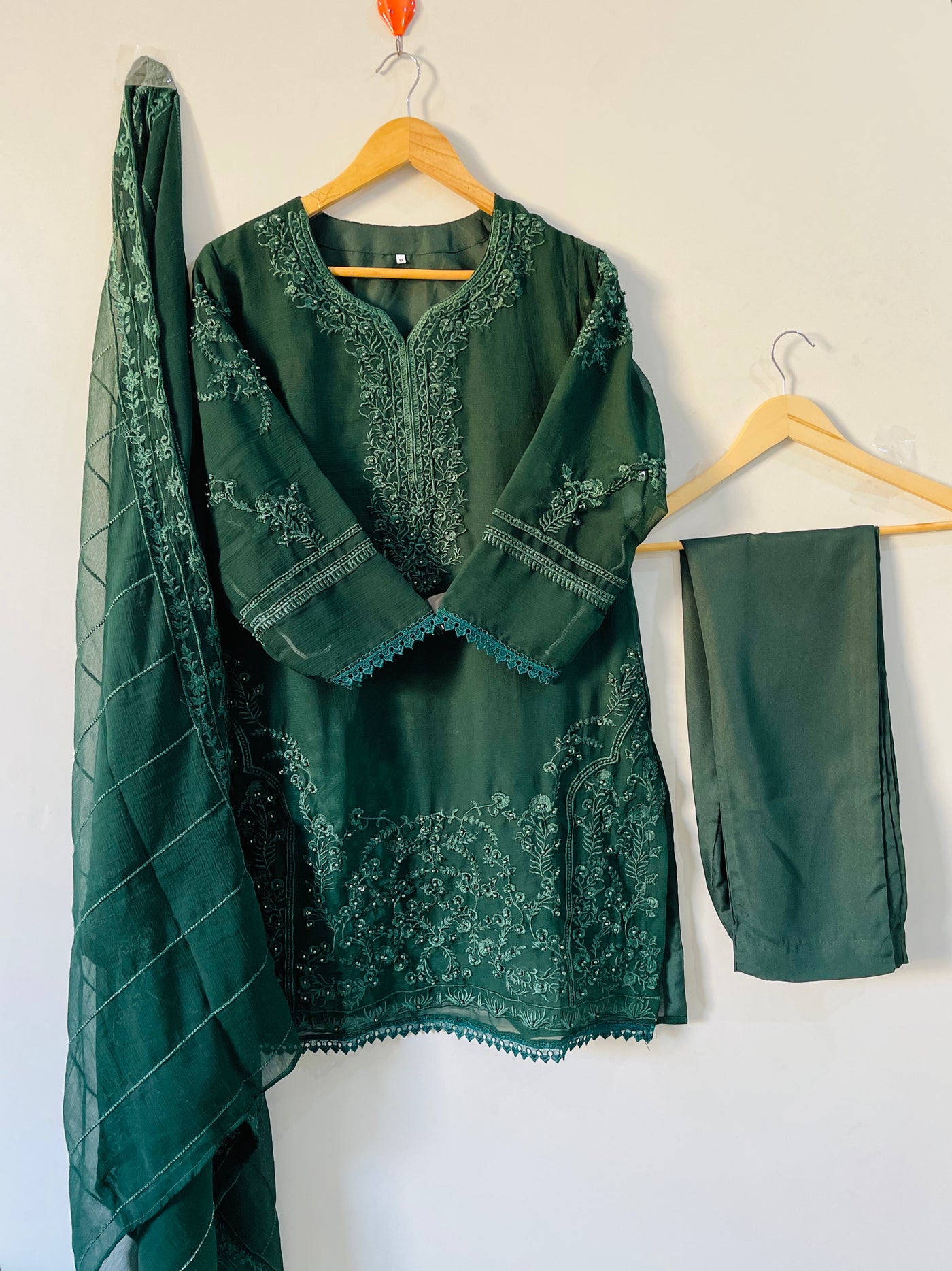 3 pec chiffon handwork